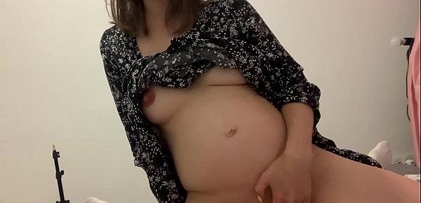  horny pregnant wife got my cum in her pussy